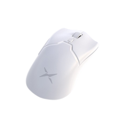 Мышь беспроводная+проводная игровая Delux M800CD white