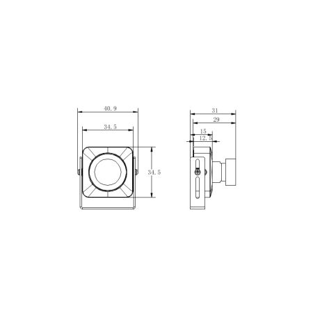 Камера для распознавания лиц HIKVISION DS-2CS55D7B 2MP 6mm 1920×1080 Face Recognition