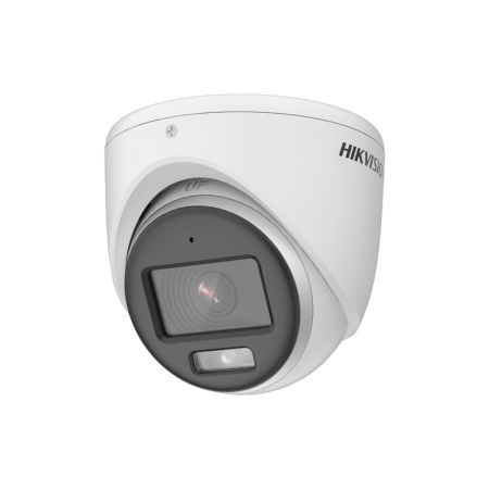 Turbo HD камера купольная HIKVISION DS-2CE70KF0T-MFS 3K  5MP 2.8mm 2960×1665 LED 20m Mic TVI AHD CVI CVBS ColorVu