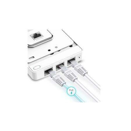 Точка доступа TP-Link EAP235-Wall(EU) 867MB/s 5GHz 300MB/s 2.4GHz 3x1Gb/s + POE