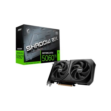 Видеокарта MSI GeForce RTX 5060 Ti 8G SHADOW 2X OC PLUS