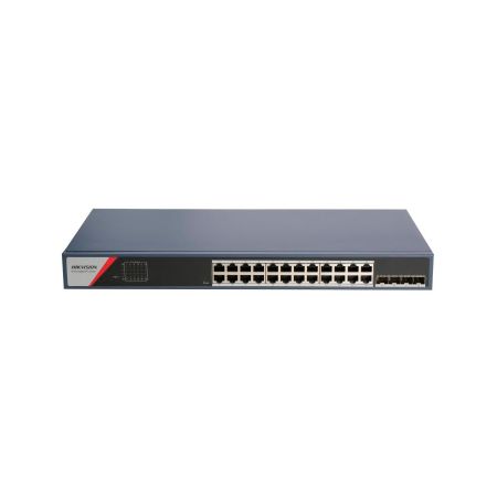 Коммутатор сетевой PoE HIKVISION DS-3E1528-SI-24T4F
