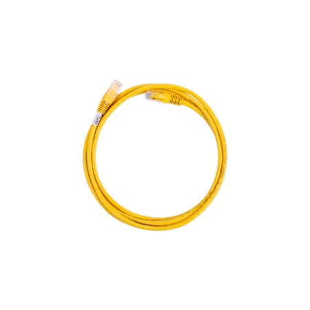 Патчкорд DH-PFM972-6U-2 CAT-6 2M желтый