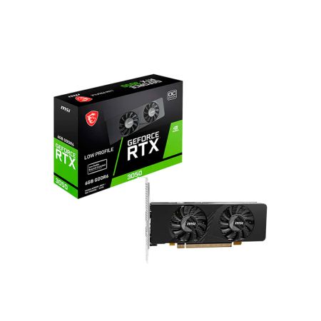 Видеокарта MSI GeForce RTX 3050 LP E 6G OC
