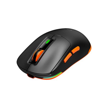 Беспроводная мышь Meetion Air GW24 Black (Wired+2.4G+BT, DPI: max 8000, 5 кнопок, RGB)