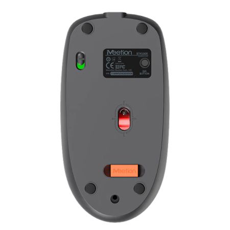Беспроводная мышь Meetion BTM100R (DPI:max3200, silent.4 кнопки, подключение: 2.4G, Bluetooth)