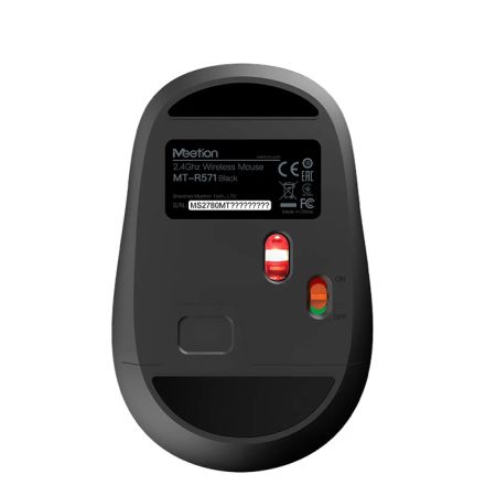 Беспроводная мышь Meetion BTM571 (оптическая, DPI:max1600, 4 кнопки, подключение: 2.4G)