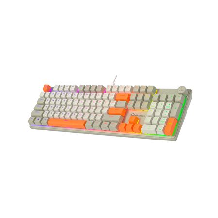 Проводная клавиатура Meetion MK009RDP light RUA (MK009: 104/105+1клав, Mechanical, Red Switch, Rainbow, Type-C)