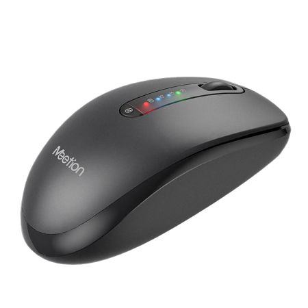 Беспроводная мышь Meetion BTM100R (DPI:max3200, silent.4 кнопки, подключение: 2.4G, Bluetooth)