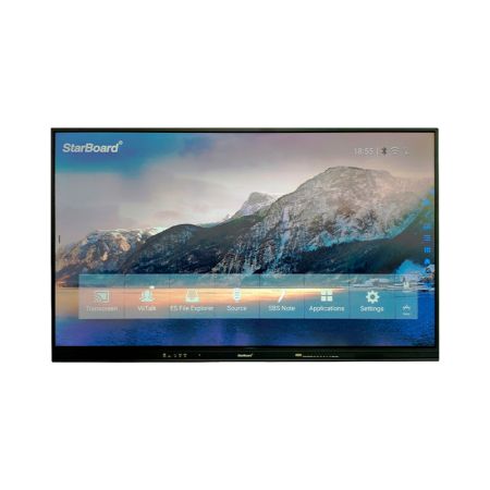 Интерактивная панель 75" iBoard TE-QS-75 (Basic version) 3840x2160, Android 14, 4/32GB, 2x15W, 48MP, 20-pt touch