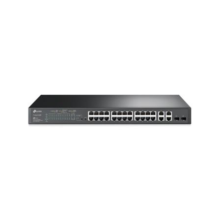 Коммутатор сетевой PoE TP-LINK SL2428P(UN) 24x100Mb/s+PoE 4x1000 Omada SDN