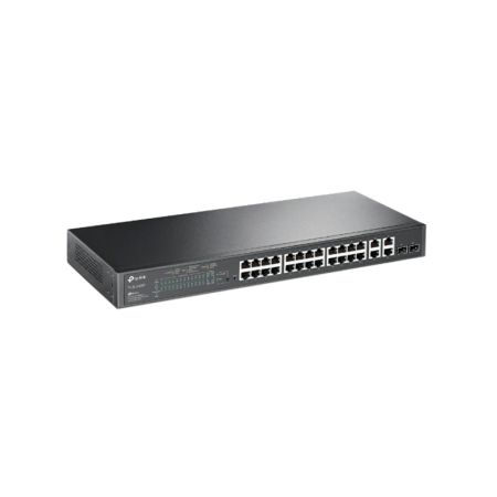 Коммутатор сетевой PoE TP-LINK SL2428P(UN) 24x100Mb/s+PoE 4x1000 Omada SDN