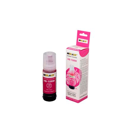 Контейнер с чернилами Hi-Black (HB-108) для Epson  L8050/L18050, M, 70ml (пурпурные)