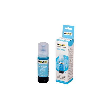 Контейнер с чернилами Hi-Black (HB-108) для Epson  L8050/L18050, CL, 70ml (светло-голубые)