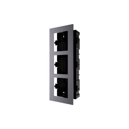 Монтажная рама HIKVISION DS-KD-ACF3 врезная на 3 модуля