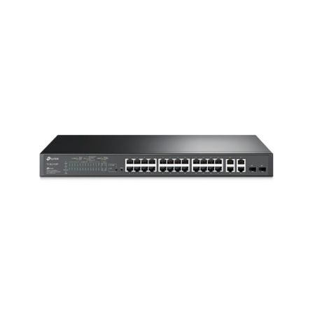 Коммутатор сетевой PoE TP-LINK SL2428P(UN) 24x100Mb/s+PoE 4x1000 Omada SDN