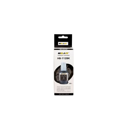 Контейнер с чернилами Hi-Black (HB-112) для Epson L6550/6570, BK, pigm, 140ml Черные