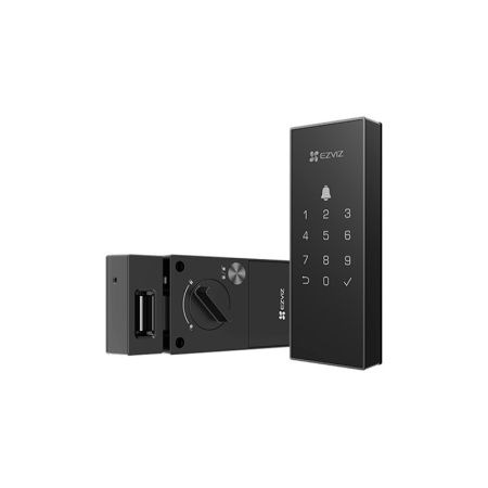 Умный накладной замок EZVIZ  CS-DL03-R100-WP-BK