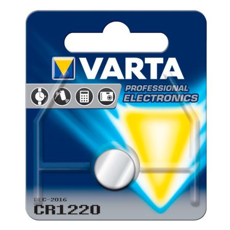 Батарейка Varta CR1220 Electronics 3V литиевая (1шт блистер)