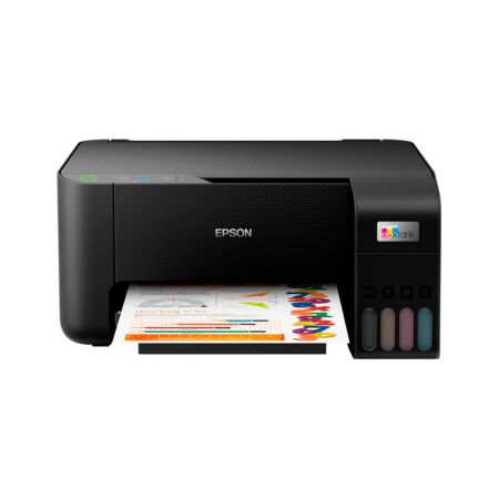 МФУ цветное струйное Epson L3210 (Printer-copier-scaner, A4, СНПЧ 4color, (Black 33ppm/ Colour 15ppm), printer 5760x1440 dpi, scaner 600x1200 dpi, USB)