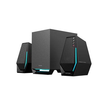 Настольные игровые колонки "EDIFIER" G1500 MAX (2.1/RMS 30W (7.5Wx2+15W)/Bluetooth 5.3/USB-A, USB-C, AUX/SNR 80dB) черный