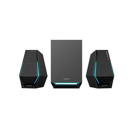 Настольные игровые колонки "EDIFIER" G1500 MAX (2.1/RMS 30W (7.5Wx2+15W)/Bluetooth 5.3/USB-A, USB-C, AUX/SNR 80dB) черный