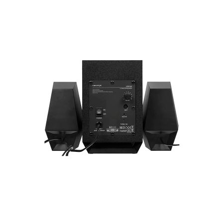 Настольные игровые колонки "EDIFIER" G1500 MAX (2.1/RMS 30W (7.5Wx2+15W)/Bluetooth 5.3/USB-A, USB-C, AUX/SNR 80dB) черный