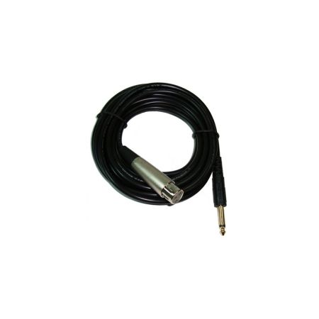 Кабель 512A Jack6,3-CANON мама ( 5м)