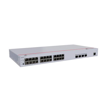 Коммутатор сетевой PoE Huawei S220-24P4X (4xUpLink 10Gb/s, 24xPoE+ 1Gb/s, 128Gb/s) 400W
