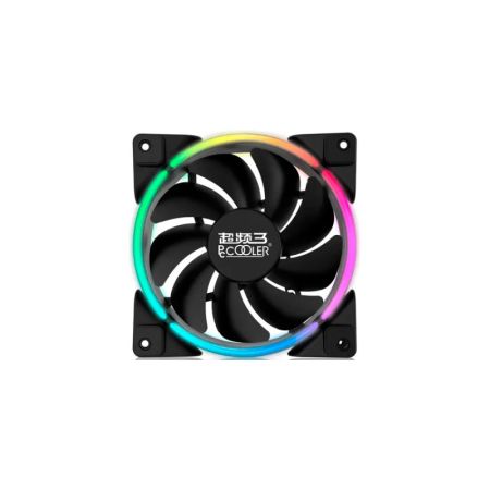 Корпусный вентилятор PC Cooler CORONA 120 FRGB BK