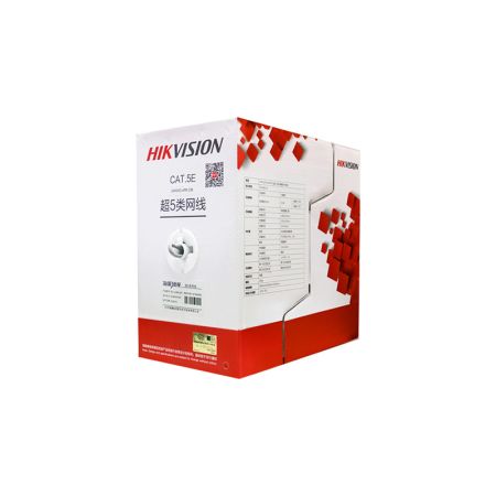 Кабель UTP HIKVISION DS-1LN5E-S CAT-5E 4х2х0.52 внутренний