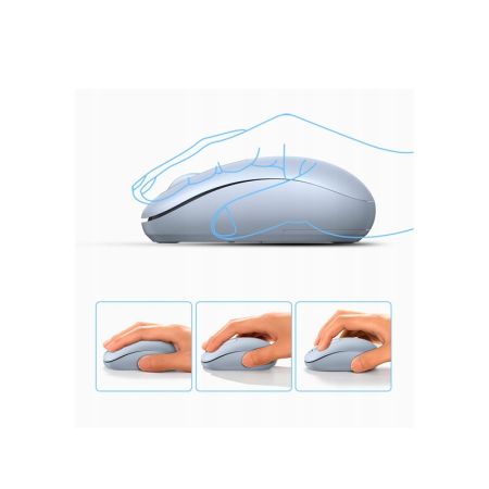 Мышь беспроводная UGREEN MU105 USB blue
