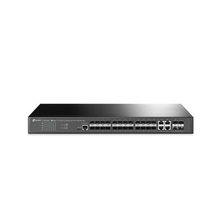 Коммутатор TP-Link SG3428XF (20x1Gb/s SFP, 4x1Gb/s SFP RJ45/ 4x10Gb/s SFP+) 35W