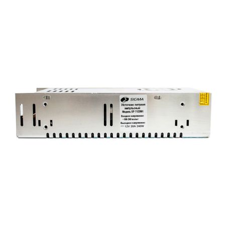 Блок питания металлический Sigma SP-T122001 12V 20A