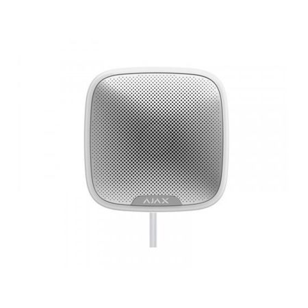 Проводная уличная сирена Ajax StreetSiren Fibra white