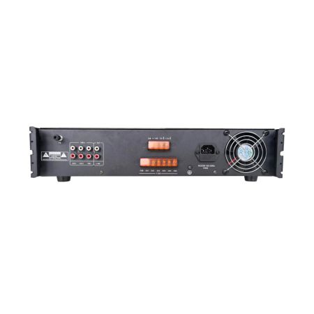 Усилитель для фоновой музыки HIKVISION DS-QAE0A120G1-VB6 (BT. USB. AUX. 120W.6 zone)