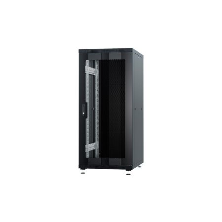 Шкаф серверный напольный Finen FS8047 47U, 800*1000*2222 мм, дверь из закаленного стекла, 1000кг, в комплекте полка 1 шт. вентилятор 4шт., IP20