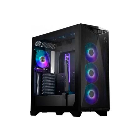 Корпус MSI MPG GUNGNIR 300R AIRFLOW, ATX/mATX, 505(D)*235(W)*510(H)mm, Front: 3x 120mm ARGB Fan, Rear: 1x 120mm ARGB Fan