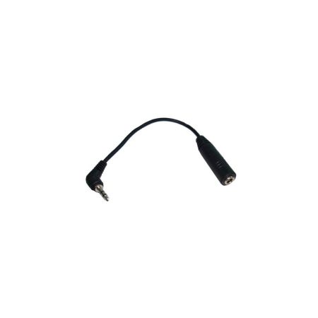 Переходник Jack 3,5/3 pin мама-JACK 2,5/3 pin папа