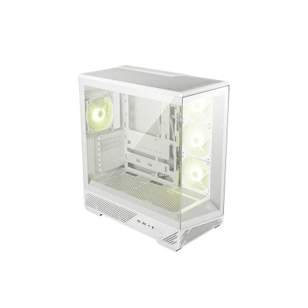 Корпус MSI MAG PANO 130R PZ WHITE, ATX/mATX, 460*235*490mm, Side: 3x 120mm A-RGB Fan, Rear: 1x 120mm A-RGB Fan