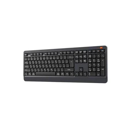 Беспроводная клавиатура Meetion BTK530 (108кл, 2.4GHz+Bluetooth, 10m, 500mAh, Type-C 1.2m) Grey