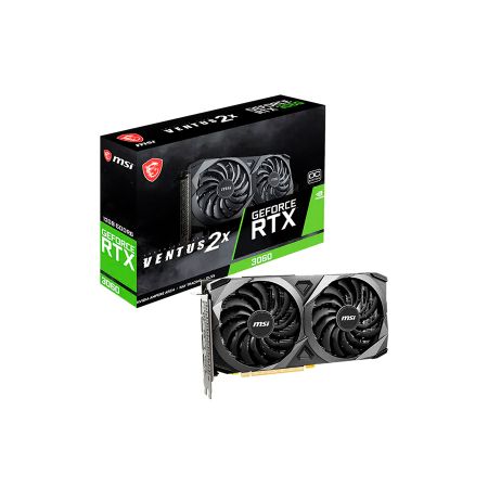 не использовать        Видеокарта MSI GeForce RTX 3060 VENTUS 2X 12G OC (PCI-E 4.0, 12GB GDDR6 / 192-bit, 3× DisplayPort, 1× HDMI, Dual Fan)