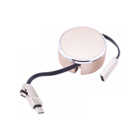 LDNIO LC-90 USB-MicroUSB, USB-Type-C (2в1)
