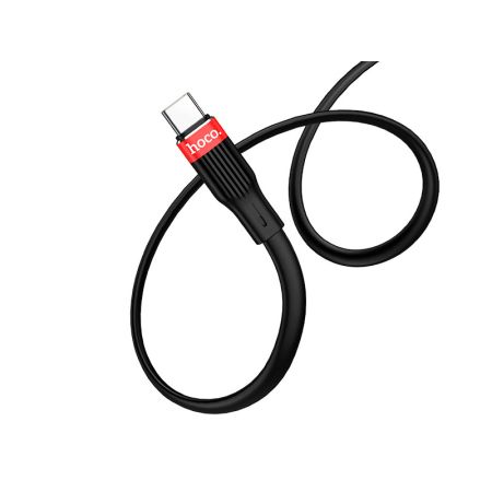 HOCO U72 Forest для передачи данных и зарядки USB-Type-C, 3A, 1.2м, черный