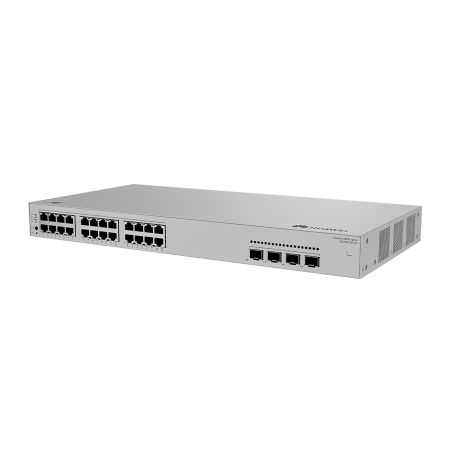 Коммутатор сетевой PoE Huawei S220S-24P4JX (2xUpLink SFP+ 10Gb/s, 2xUpLink SFP 2.5Gb/s, 24xPoE+ 1Gb/s, 98Gb/s) 400W