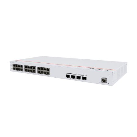 Коммутатор сетевой PoE Huawei S310-24P4X-M (4xUpLink SFP+ 10Gb/s, 24xPoE+ 1Gb/s, 128Gb/s) до 840W (зависит от БП)