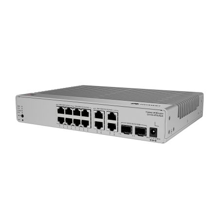 Коммутатор сетевой PoE Huawei S310S-8P4UN2X (2xUpLink SFP+ 10Gb/s, 8xPoE+ 1Gb/s, 4xPoE++ 2.5Gb/s, 76Gb/s) 125W