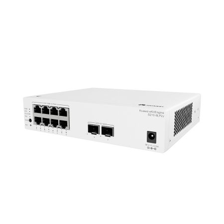 Коммутатор сетевой PoE Huawei S210-8LP2J (2xUpLink SFP 2.5Gb/s, 8xPoE+ 1Gb/s, 26Gb/s) 32W