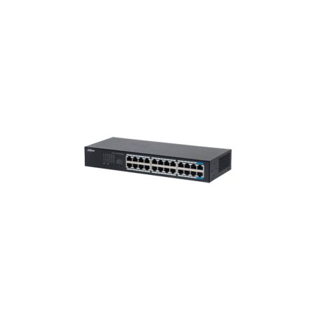 Коммутатор DAHUA DH-S3024-24GT (2xUpLink 1Gb/s RJ45, 22xRJ45 1Gb/s, 48Gb/s)