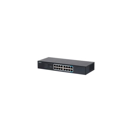 Коммутатор DAHUA DH-S3016-16GT (2xUpLink 1Gb/s RJ45 | 14xRJ45 1Gb/s | 32Gb/s)